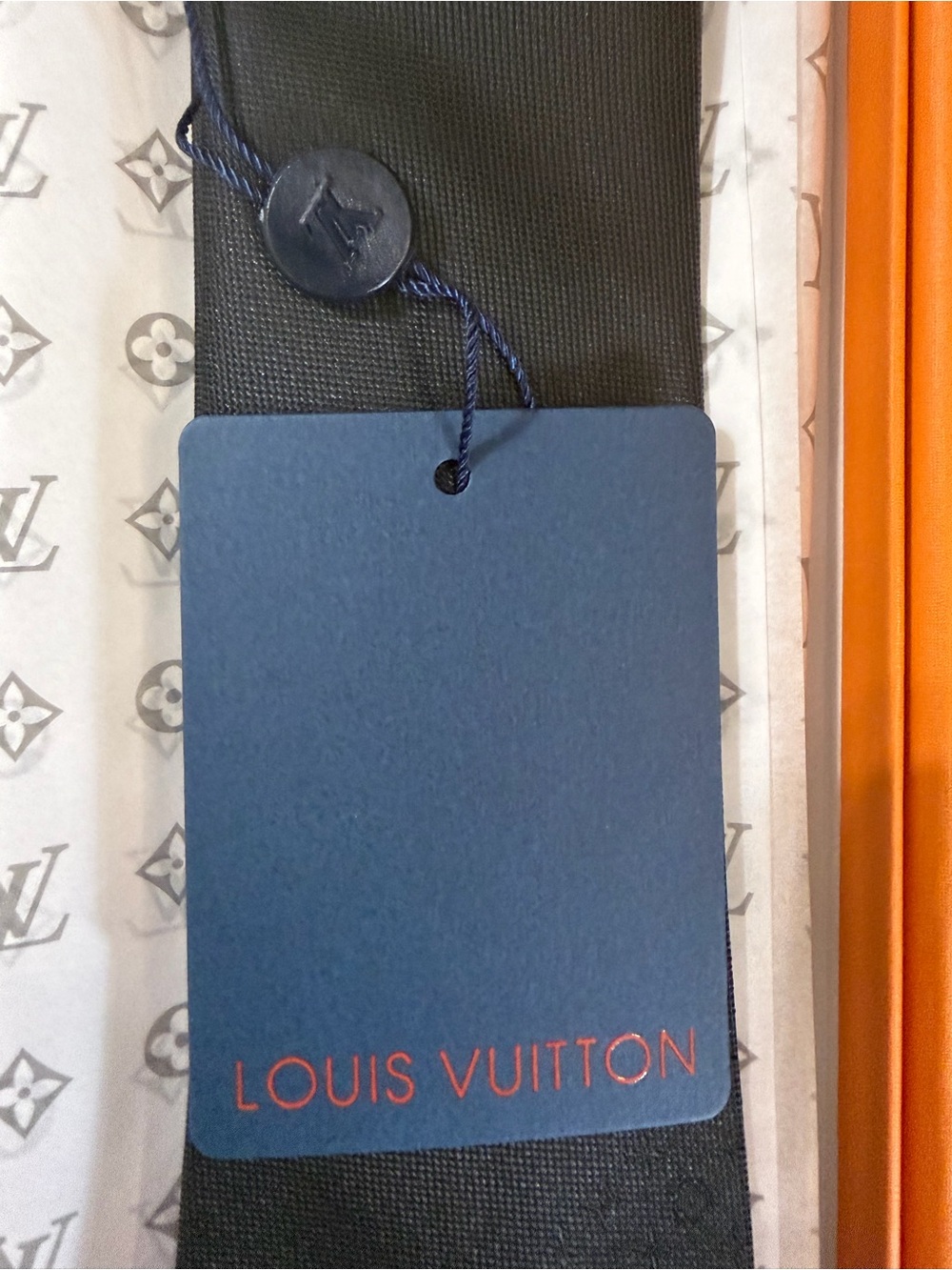 Louis Vuitton Tie Black - Picture 8 of 8